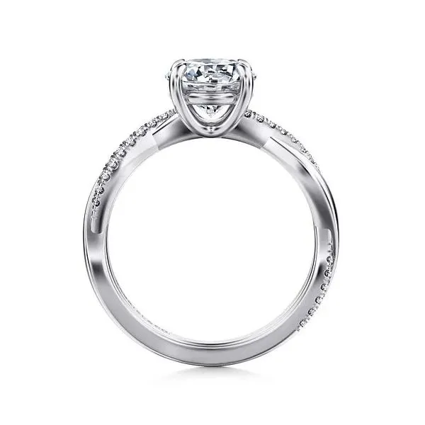 Gabriel & Co Semi-Mount Diamond Ring Image 3 Victoria Jewellers REGINA, SK