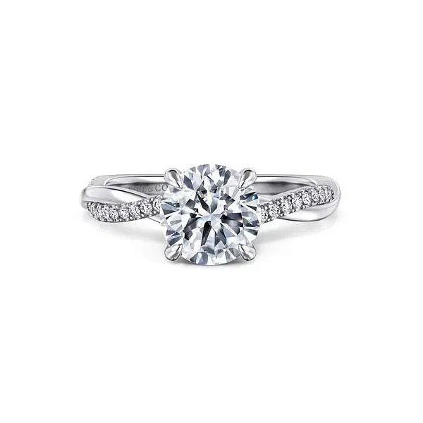 Gabriel & Co Semi-Mount Diamond Ring Victoria Jewellers REGINA, SK