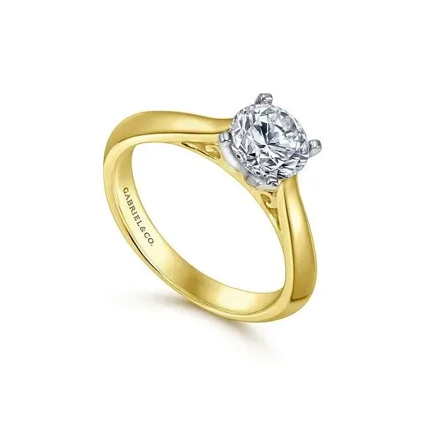 Gabriel & Co Semi-Mount Engagement Ring Image 2 Victoria Jewellers REGINA, SK