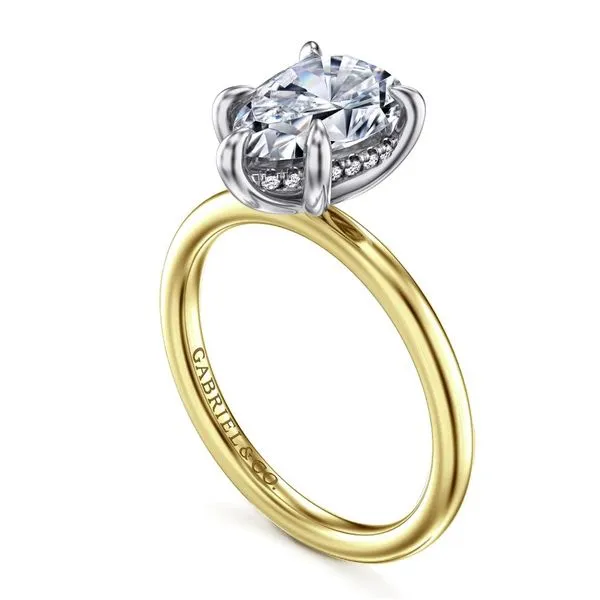 Gabriel & Co Semi-Mount Diamond Ring Image 3 Victoria Jewellers REGINA, SK