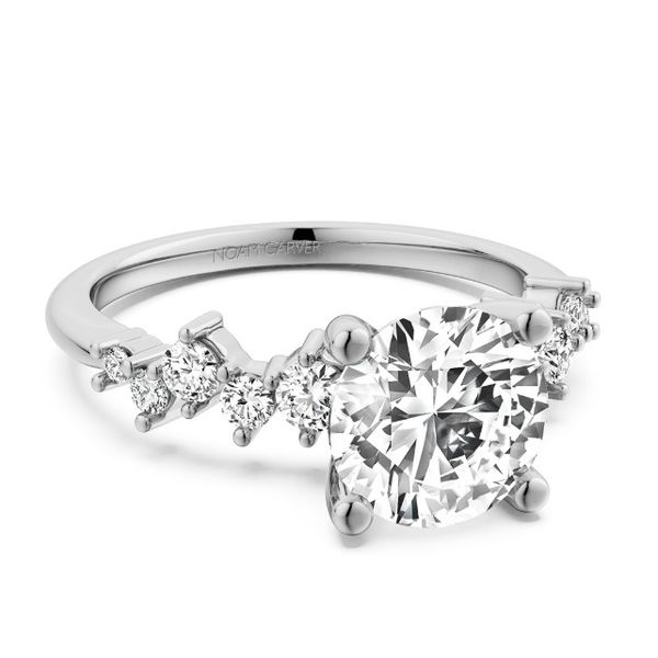 Noam Carver Diamond Semi-Mount Engagement Ring Victoria Jewellers REGINA, SK
