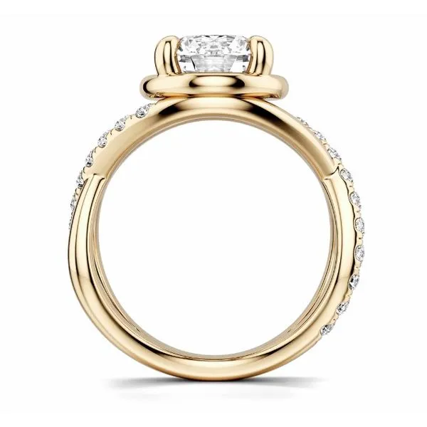 Noam Carver Semi-Mount Engagement Ring Image 2 Victoria Jewellers REGINA, SK