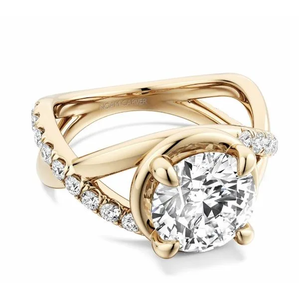 Noam Carver Semi-Mount Engagement Ring Image 3 Victoria Jewellers REGINA, SK