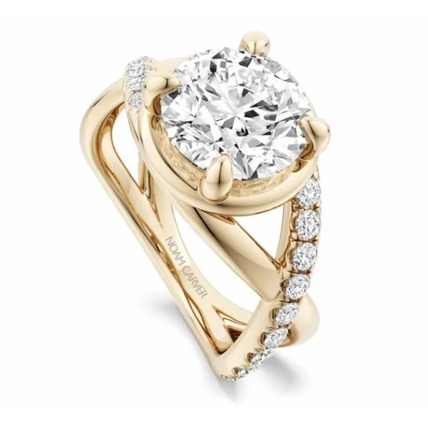 Noam Carver Semi-Mount Engagement Ring Victoria Jewellers REGINA, SK