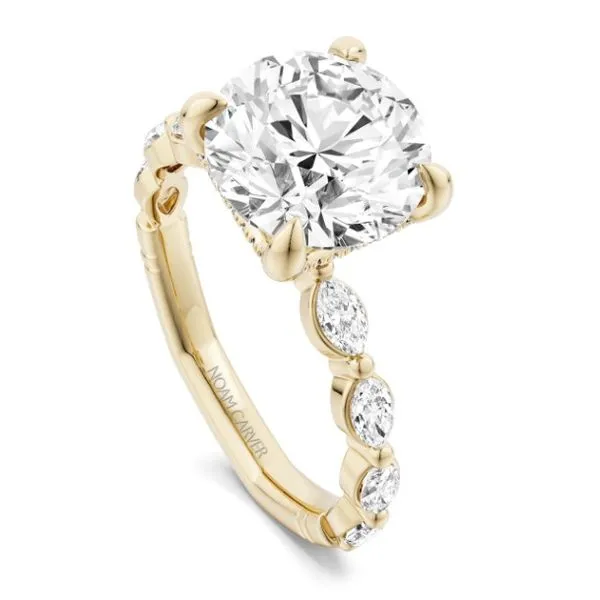Noam Carver Diamond Semi-Mount Ring Victoria Jewellers REGINA, SK