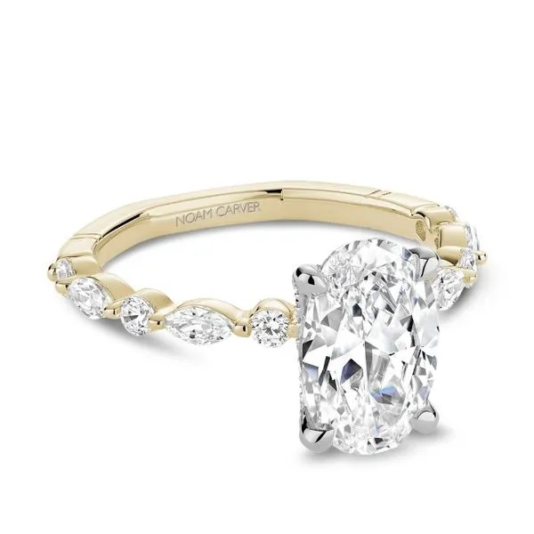 Noam Carver Diamond Semi-Mount Ring Victoria Jewellers REGINA, SK