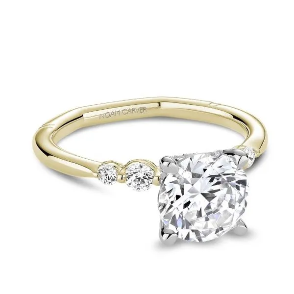 Noam Carver Diamond Semi-Mount Ring Image 3 Victoria Jewellers REGINA, SK