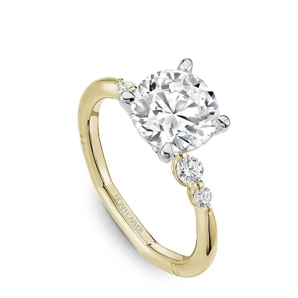 Noam Carver Diamond Semi-Mount Ring Victoria Jewellers REGINA, SK
