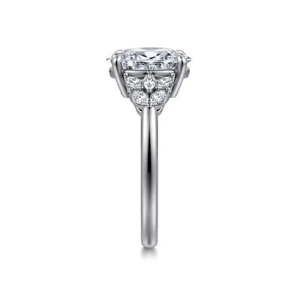 Gabriel & Co Diamond Semi-Mount Ring Image 2 Victoria Jewellers REGINA, SK