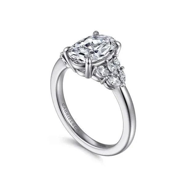 Gabriel & Co Diamond Semi-Mount Ring Image 3 Victoria Jewellers REGINA, SK