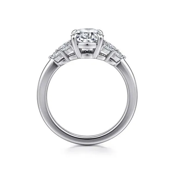 Gabriel & Co Diamond Semi-Mount Ring Image 4 Victoria Jewellers REGINA, SK