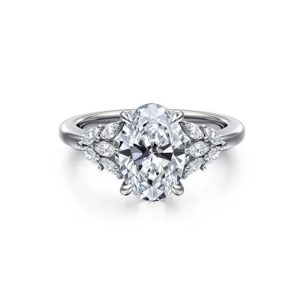 Gabriel & Co Diamond Semi-Mount Ring Victoria Jewellers REGINA, SK