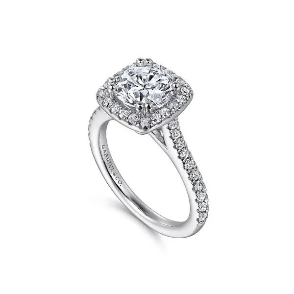 Gabriel & Co Diamond Semi-Mount Ring Image 3 Victoria Jewellers REGINA, SK