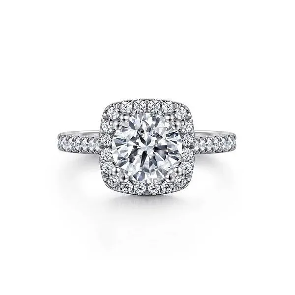 Gabriel & Co Diamond Semi-Mount Ring Victoria Jewellers REGINA, SK