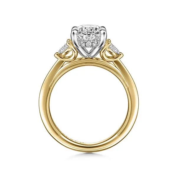 Gabriel & Co Diamond Semi-Mount Ring Image 2 Victoria Jewellers REGINA, SK