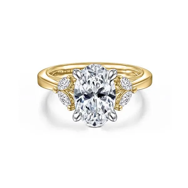 Gabriel & Co Diamond Semi-Mount Ring Victoria Jewellers REGINA, SK