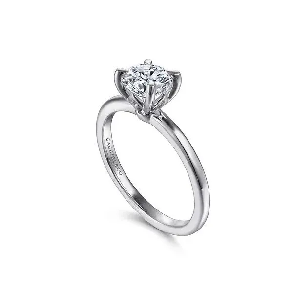 Gabriel & Co Semi-Mount Engagement Ring Image 3 Victoria Jewellers REGINA, SK
