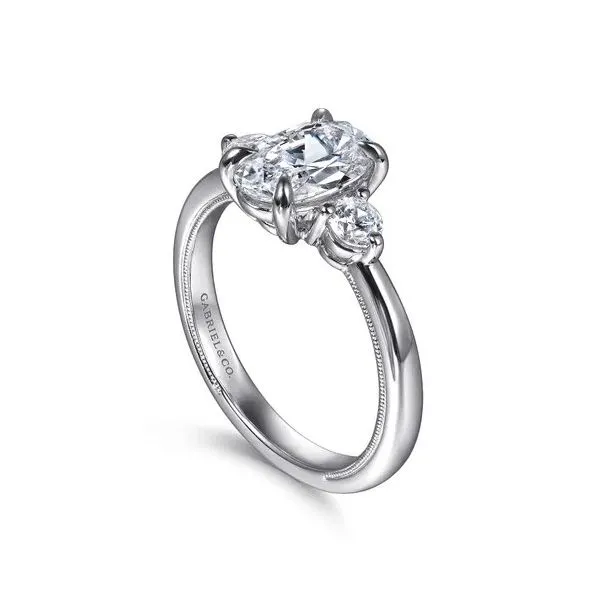 Semi-Mount Diamond Engagement Ring Image 3 Victoria Jewellers REGINA, SK