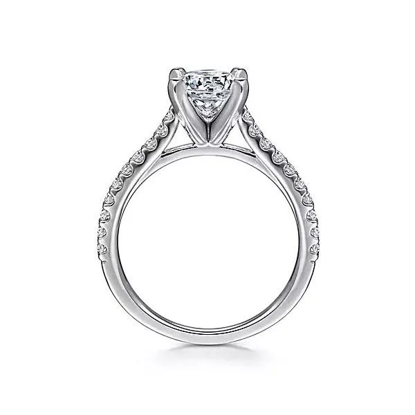 Gabriel & Co Semi-Mount Diamond Ring Image 2 Victoria Jewellers REGINA, SK