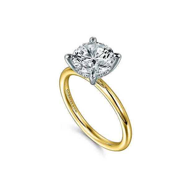 Semi-Mount Diamond Engagement Ring Image 2 Victoria Jewellers REGINA, SK