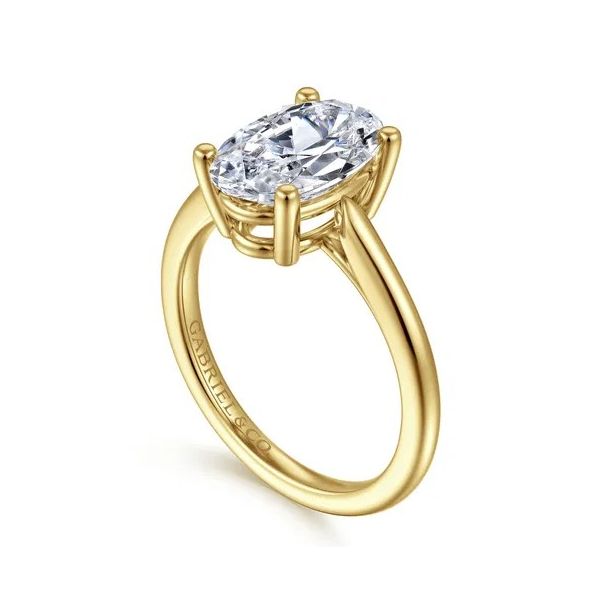 Semi-Mount Diamond Engagement Ring Image 2 Victoria Jewellers REGINA, SK