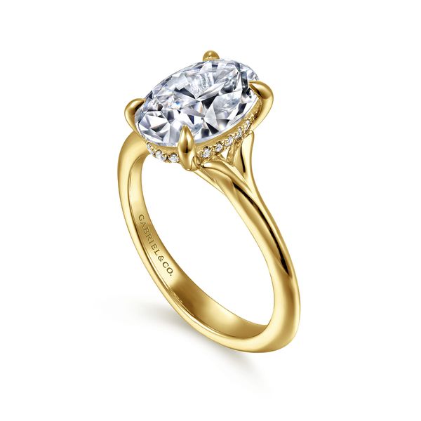Semi-Mount Diamond Engagement Ring Image 2 Victoria Jewellers REGINA, SK