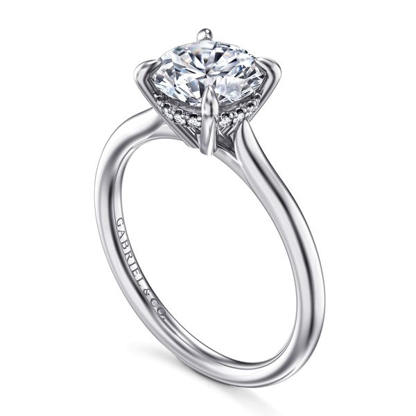 Semi-Mount Diamond Engagement Ring Image 2 Victoria Jewellers REGINA, SK