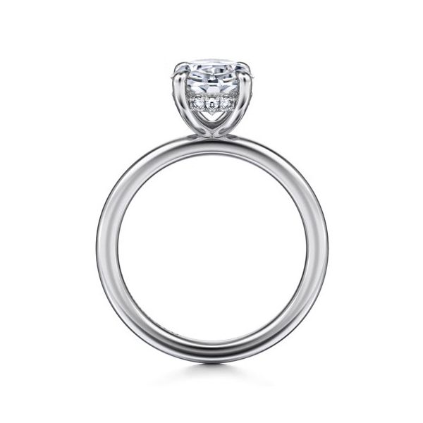 Platinum Semi-Mount Diamond Ring Image 3 Victoria Jewellers REGINA, SK