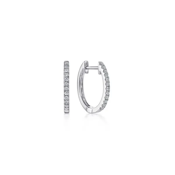 Diamond Huggie Hoop Victoria Jewellers REGINA, SK