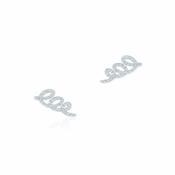 BIRKS Essential Diamond Swirl Earrings Victoria Jewellers REGINA, SK