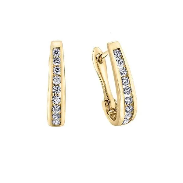 Lady's Diamond Earrings Victoria Jewellers REGINA, SK