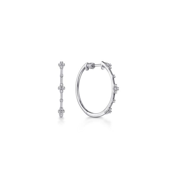 Diamond Hoop Earring Victoria Jewellers REGINA, SK