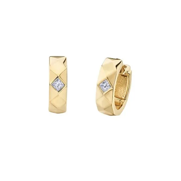 Diamond Huggie Earrings Victoria Jewellers REGINA, SK