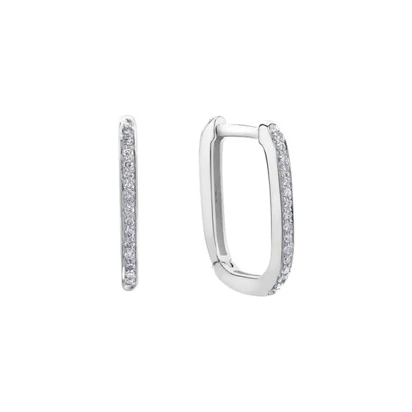 Diamond Huggie Earrings Victoria Jewellers REGINA, SK
