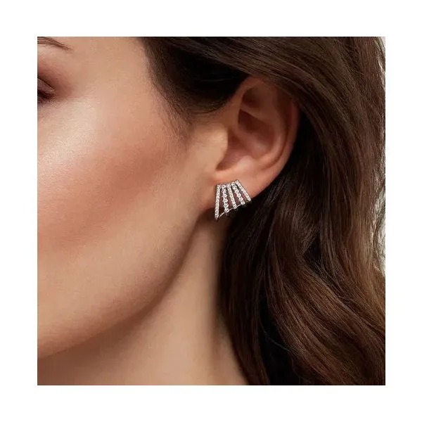 Gabriel & Co Diamond Earrings Image 2 Victoria Jewellers REGINA, SK