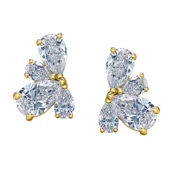 Maple Leaf Canadian Diamond Earrings Victoria Jewellers REGINA, SK