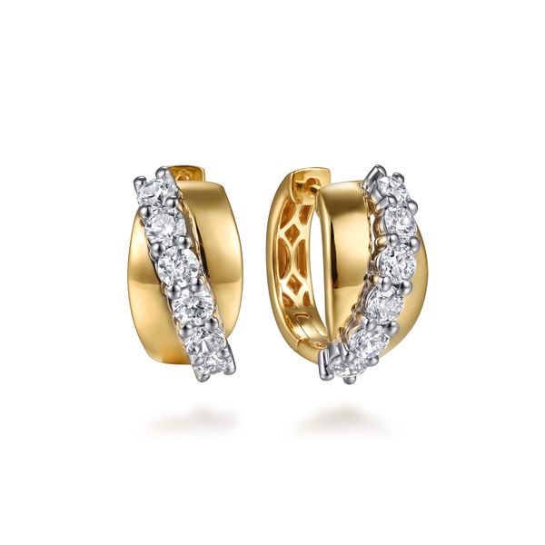 Diamond Huggie Earrings Victoria Jewellers REGINA, SK