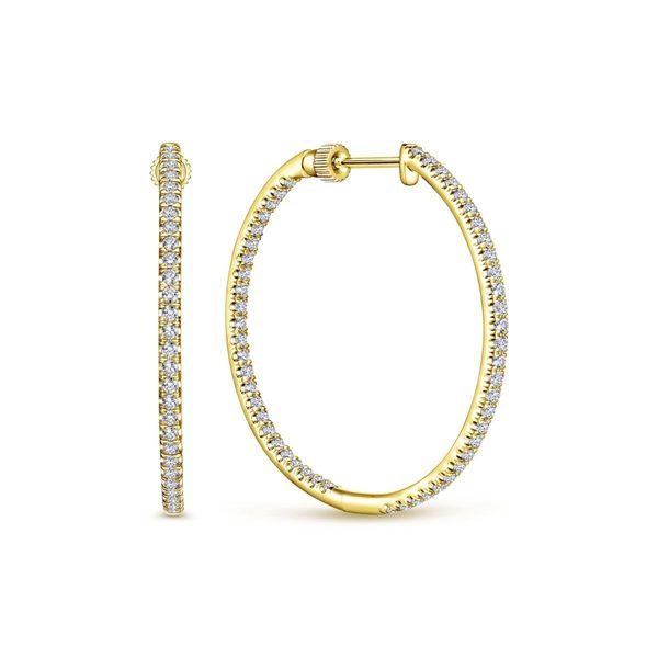 Diamond Hoop Earrings Victoria Jewellers REGINA, SK