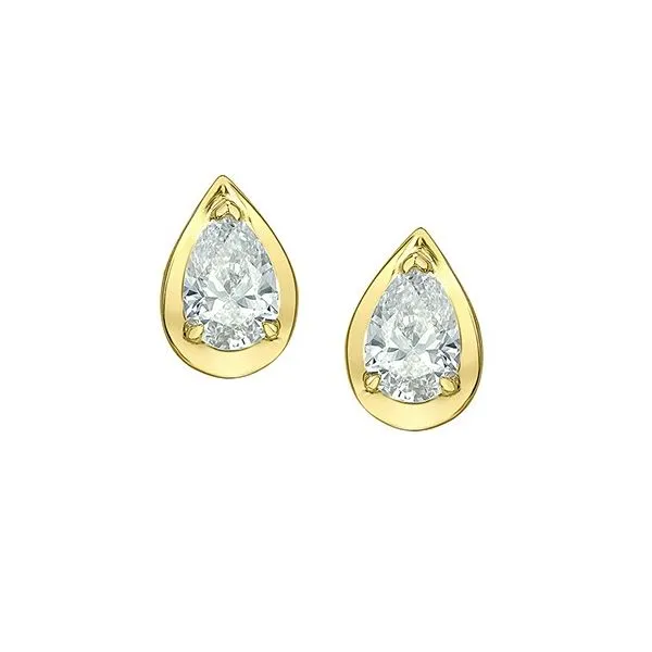Lab Grown Diamond Pear Cut Earrings Victoria Jewellers REGINA, SK