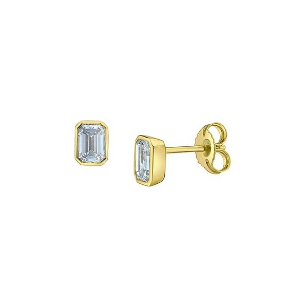 1.00ct (tw) Emerald Cut Lab Grown Diamond Earrings Victoria Jewellers REGINA, SK
