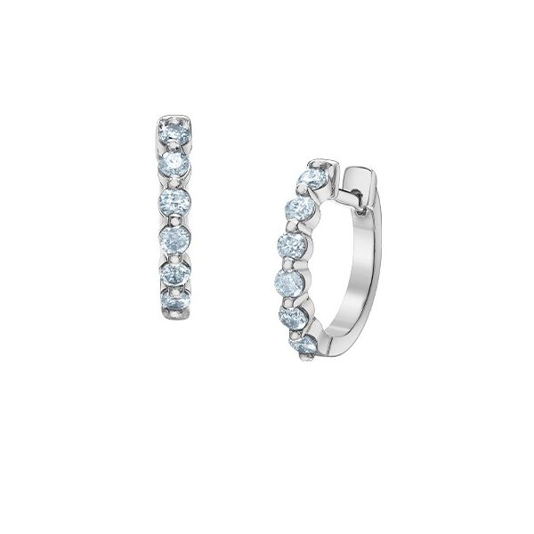 14Kt Huggie Hoop Earrings Victoria Jewellers REGINA, SK