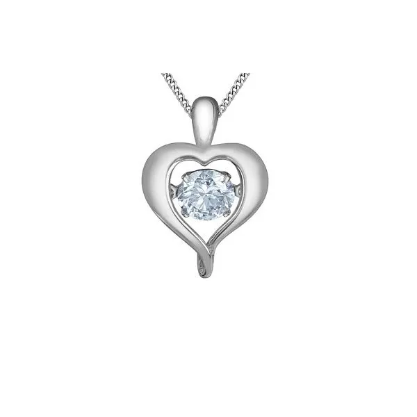 Lab Grown Dancing Diamond Pendant Victoria Jewellers REGINA, SK