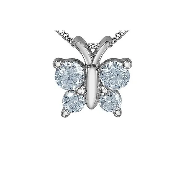 Lab Grown Diamond Butterfly Pendant Victoria Jewellers REGINA, SK