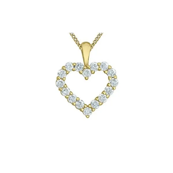 Lab Grown Diamond Heart Pendant Victoria Jewellers REGINA, SK