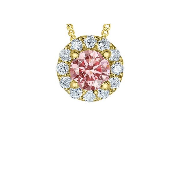 Lab Grown Fancy Pink Pendant Victoria Jewellers REGINA, SK
