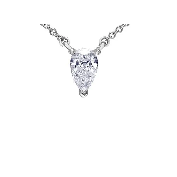 1.07ct Pear Cut Lab Grown Diamond Pendant Victoria Jewellers REGINA, SK