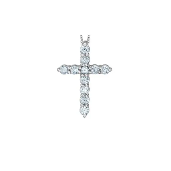 Lab Grown Diamond Cross Pendant Victoria Jewellers REGINA, SK