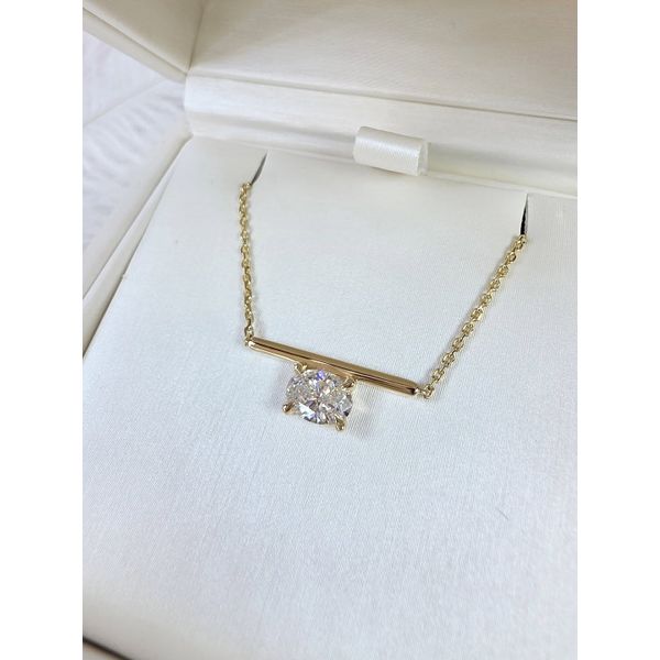Noam Carver Strata Collection Lab Grown Diamond Necklace Image 2 Victoria Jewellers REGINA, SK