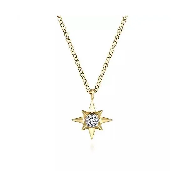 Gabriel & Co Diamond Pendant Victoria Jewellers REGINA, SK