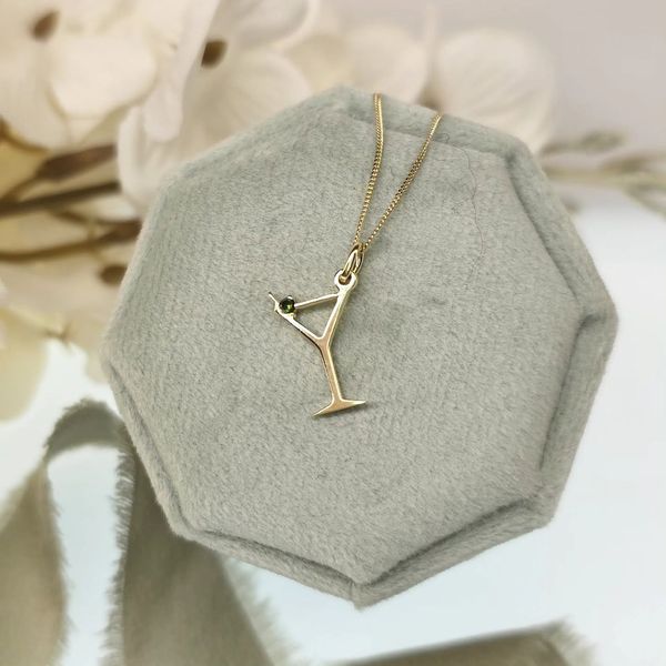 Martini Diamond Pendant Image 2 Victoria Jewellers REGINA, SK